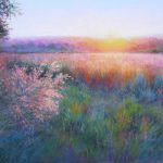 pastel landscape painting