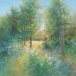 Pastel Landscape Painting